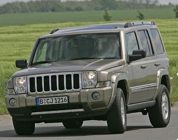 Auch der Jeep Commander aus den Baujahren 2006 und 2007 ist vom Rückruf betroffen.